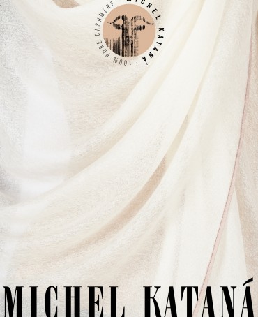 Палантин Унисекс Jq.CASH40_24-JAQUARD-1/ALB